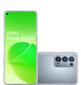 NoXx NoXx OPPO Reno 6 Pro Hoesje Siliconen Transparant