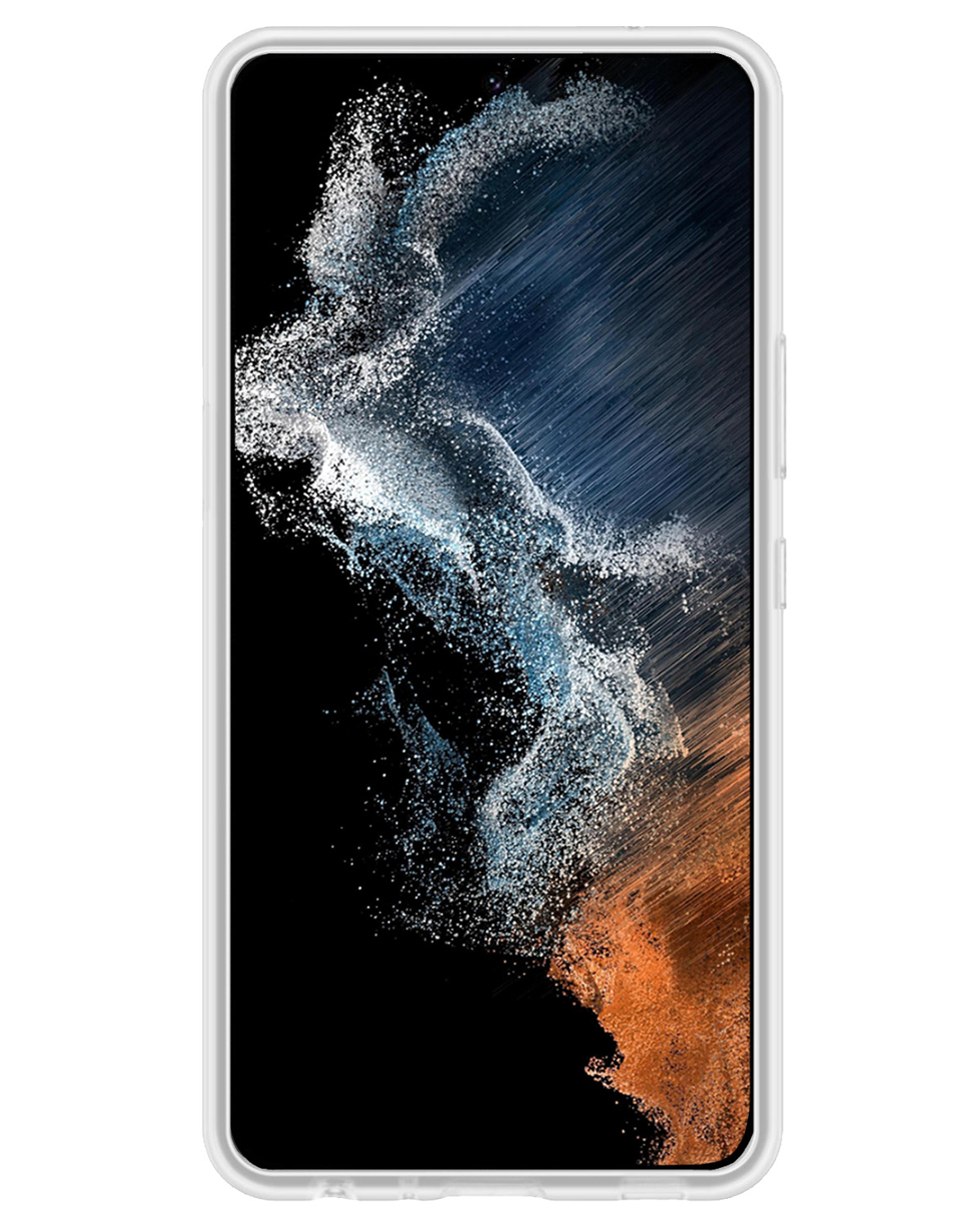 NoXx Hoes Geschikt voor Samsung S22 Plus Hoesje Cover Siliconen Back Case Hoes - Transparant