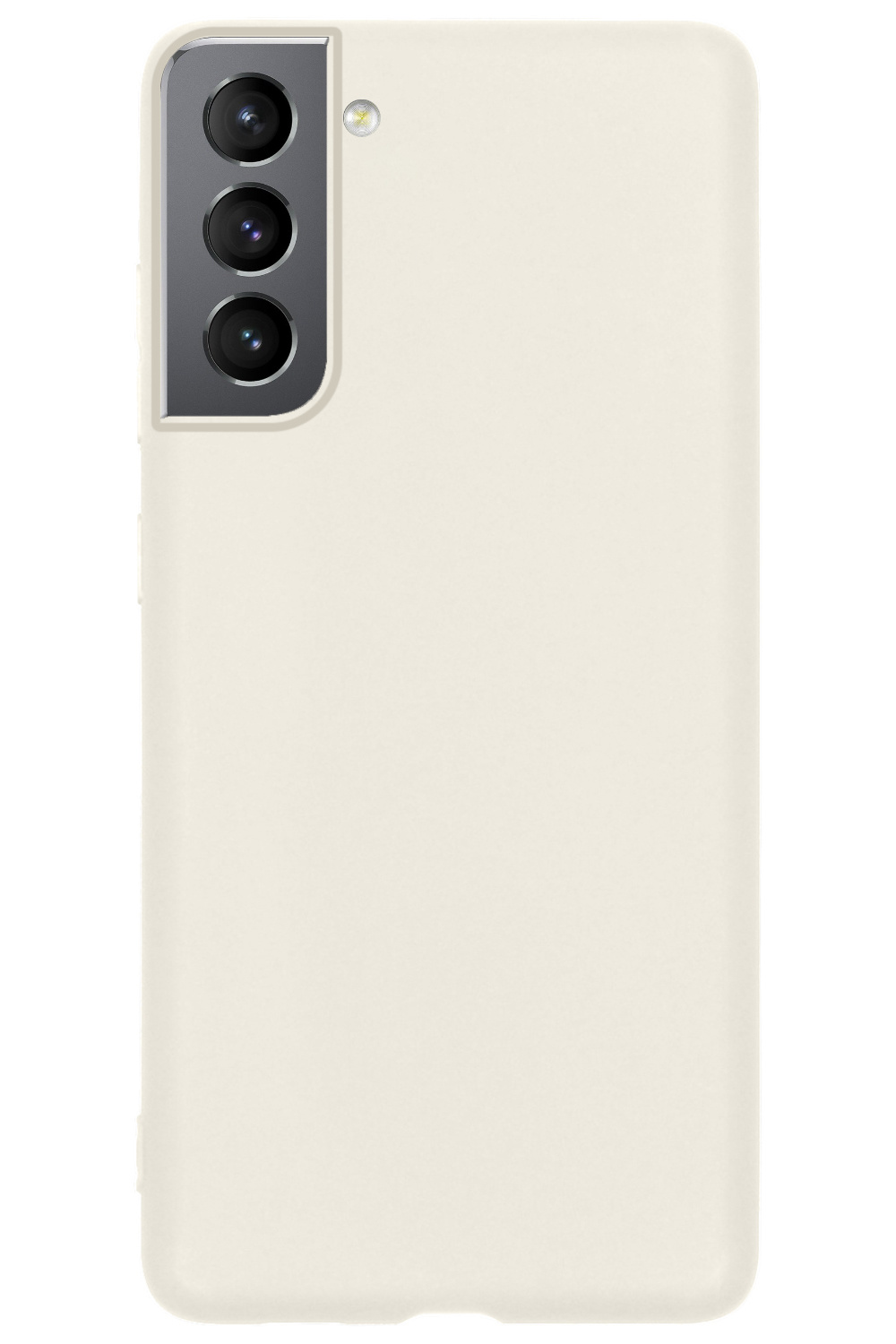 Nomfy Hoesje Geschikt voor Samsung S22 Plus Hoesje Siliconen Cover Case - Hoes Geschikt voor Samsung Galaxy S22 Plus Hoes Back Case - Wit