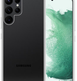BASEY. BASEY. Samsung Galaxy S22 Ultra Hoesje Siliconen - Transparant
