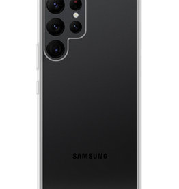 Nomfy Samsung Galaxy S22 Ultra Hoesje Siliconen - Transparant