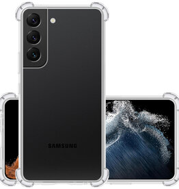 NoXx NoXx Samsung Galaxy S22 Hoesje Shockproof - Transparant