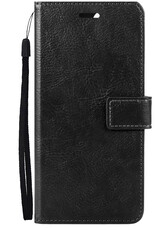 Nomfy Hoesje Geschikt voor Samsung S22 Plus Hoes Bookcase Flipcase Book Cover - Hoes Geschikt voor Samsung Galaxy S22 Plus Hoesje Book Case - Zwart