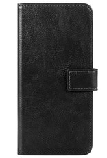 BASEY. Hoes Geschikt voor Samsung S22 Ultra Hoesje Bookcase Hoes Flip Case Book Cover - Hoesje Geschikt voor Samsung Galaxy S22 Ultra Hoes Book Case Hoesje - Zwart