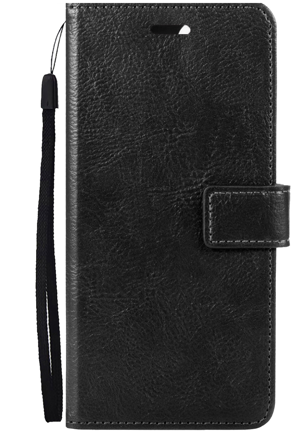 NoXx Hoes Geschikt voor Samsung S22 Ultra Hoesje Book Case Hoes Flip Cover Wallet Bookcase - Zwart