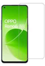 Nomfy Screenprotector Geschikt voor OPPO Reno 6 Screenprotector Bescherm Glas Tempered Glass - Screenprotector Geschikt voor OPPO Reno 6 Screen Protector
