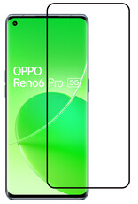 Nomfy Screenprotector Geschikt voor OPPO Reno 6 Pro Screenprotector Bescherm Glas - Screenprotector Geschikt voor OPPO Reno 6 Pro Screen Protector Tempered Glass Full Screen Full Cover