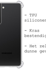 BASEY. Samsung Galaxy S22 Plus Hoesje Shockproof Met Screenprotector