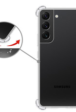 Nomfy Samsung Galaxy S22 Plus Hoesje Shockproof Met 2x Screenprotector