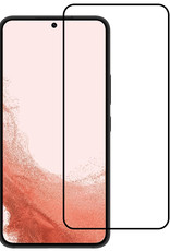 Nomfy Screenprotector Geschikt voor Samsung S22 Screenprotector Bescherm Glas - Screenprotector Geschikt voor Samsung Galaxy S22 Screen Protector Tempered Glass Full Screen Full Cover
