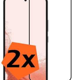 Nomfy Nomfy Samsung Galaxy S22 Screenprotector Full Screen Cover - 2 PACK