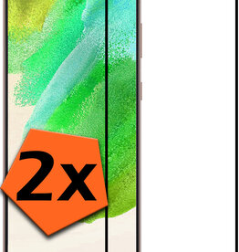 Nomfy Nomfy Samsung Galaxy S21FE Screenprotector Full Screen Cover - 2 PACK