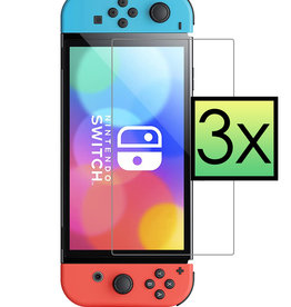 NoXx Nintendo Switch Screenprotector - 3 PACK