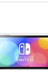 BASEY. Beschermglas Geschikt voor Nintendo Switch OLED Screenprotector Tempered Glass - Screenprotector Geschikt voor Nintendo Switch OLED Screen Protector