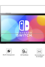 BASEY. Beschermglas Geschikt voor Nintendo Switch OLED Screenprotector Tempered Glass - Screenprotector Geschikt voor Nintendo Switch OLED Screen Protector - 2 Stuks