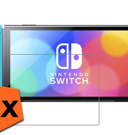 Nomfy Nintendo Switch OLED Screenprotector - 2 PACK