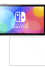 Nomfy Screenprotector Geschikt voor Nintendo Switch OLED Screenprotector Bescherm Glas - Tempered Glass Geschikt voor Nintendo Switch OLED Screen Protector - 2 PACK