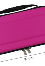 NoXx Hoesje Geschikt voor Nintendo Switch Case Hoes Hard Cover - Hoes Geschikt voor Nintendo Switch Hoes - Roze