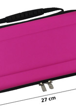 Nomfy Hoesje Geschikt voor Nintendo Switch Hoes Bescherm Case Hardcover - Hoes Geschikt voor Nintendo Switch Case - Roze