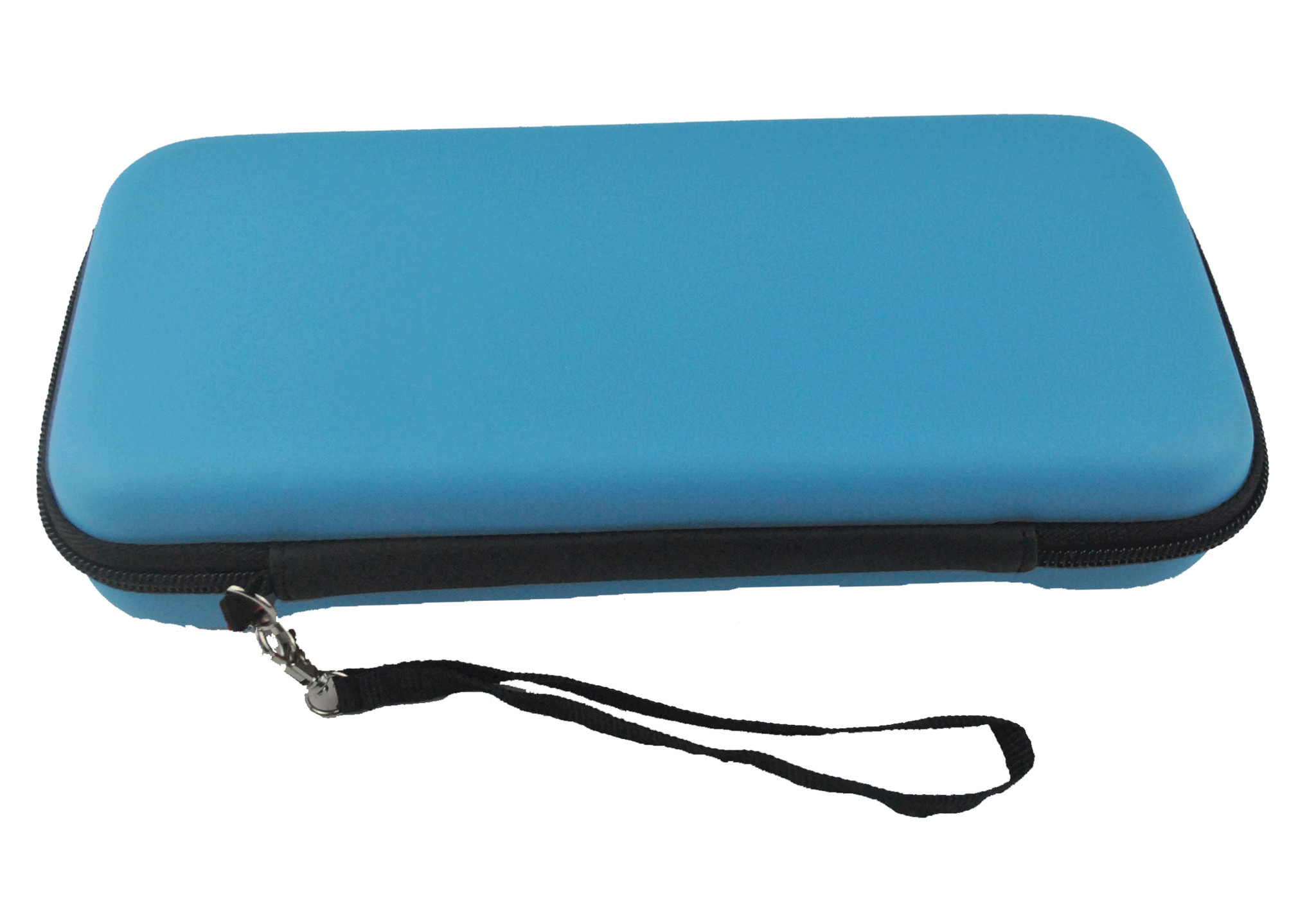 BASEY. Hoesje Geschikt voor Nintendo Switch Case Hoes Hard Cover Koord - Bescherm Case Geschikt voor Nintendo Switch Hoes - Blauw