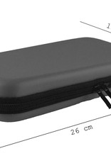 BASEY. Hoesje Geschikt voor Nintendo Switch Case Hoes Hard Cover Koord - Bescherm Case Geschikt voor Nintendo Switch Hoes - Grijs