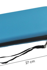 NoXx Hoesje Geschikt voor Nintendo Switch Case Hoes Hard Cover Met Koord - Hoes Geschikt voor Nintendo Switch Hoes - Blauw