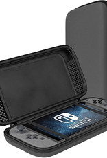 NoXx Hoesje Geschikt voor Nintendo Switch Case Hoes Hard Cover Met Koord - Hoes Geschikt voor Nintendo Switch Hoes - Zwart