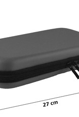 Nomfy Hoesje Geschikt voor Nintendo Switch Hoes Bescherm Case Hardcover Met Polsbandje - Hoes Geschikt voor Nintendo Switch Case - Grijs