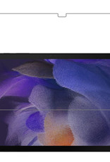 Samsung Galaxy Tab A8 2021 Toetsenbord Hoes En Screenprotector Glas - Samsung Galaxy Tab A8 2021 Keyboard Case Book Cover Met Bescherm Glas - Zwart