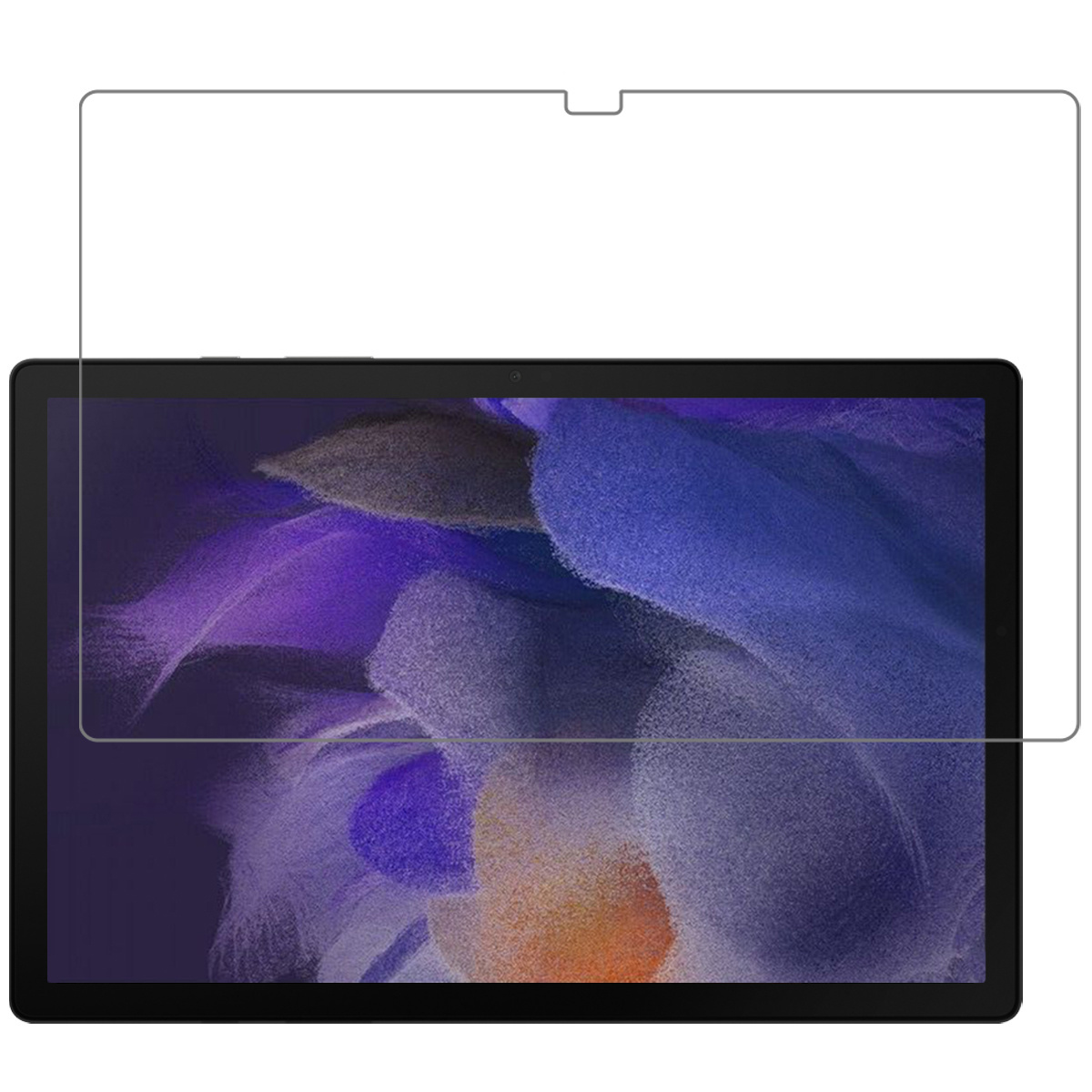 NoXx Hoesje Geschikt voor Samsung Galaxy Tab A8 Hoesje Toetsenbord Hoes Met Screenprotector - Hoes Geschikt voor Samsung Tab A8 Keyboard Case Book Cover - Zwart