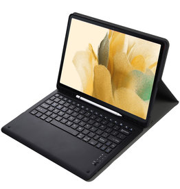 BASEY. BASEY. Samsung Galaxy Tab S7 FE Toetsenbord Hoes - Zwart