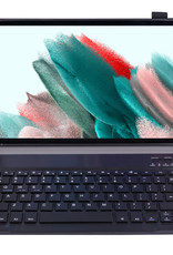 Nomfy Hoes Geschikt voor Samsung Galaxy Tab A8 Hoes Toetsenbord Hoes Case Book Cover Hoesje Met Screenprotector - Hoesje Geschikt voor Samsung Tab A8 Keyboard Hoes - Zwart