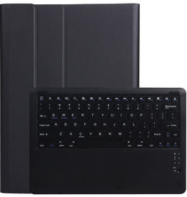 NoXx NoXx Samsung Galaxy Tab S7 FE Toetsenbord Hoes - Zwart