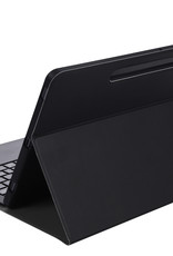 Samsung Galaxy Tab S7 FE 2021 Toetsenbord Hoes - Samsung Galaxy Tab S7 FE 2021 Keyboard Case Book Cover Hoesje - Zwart