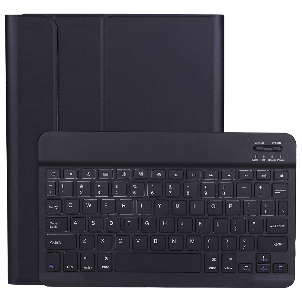 NoXx iPad Pro 11 inch 2018 Toetsenbord Hoes iPad Pro 11 inch 2018 Keyboard Case Book Cover - Zwart