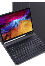 Nomfy Hoes Geschikt voor iPad Pro 2018 (11 inch) Hoes Toetsenbord Hoes Case Book Cover Hoesje - Hoesje Geschikt voor iPad Pro 11 inch (2018) Keyboard Hoes - Zwart