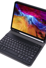 Nomfy Hoes Geschikt voor iPad Pro 2018 (11 inch) Hoes Toetsenbord Hoes Case Book Cover Hoesje - Hoesje Geschikt voor iPad Pro 11 inch (2018) Keyboard Hoes - Zwart