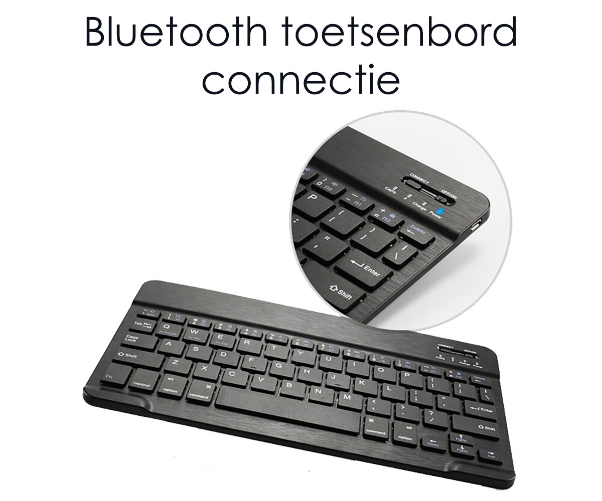 NoXx iPad Pro 11 inch 2020 Toetsenbord Hoes iPad Pro 11 inch 2020 Keyboard Case Book Cover - Zwart
