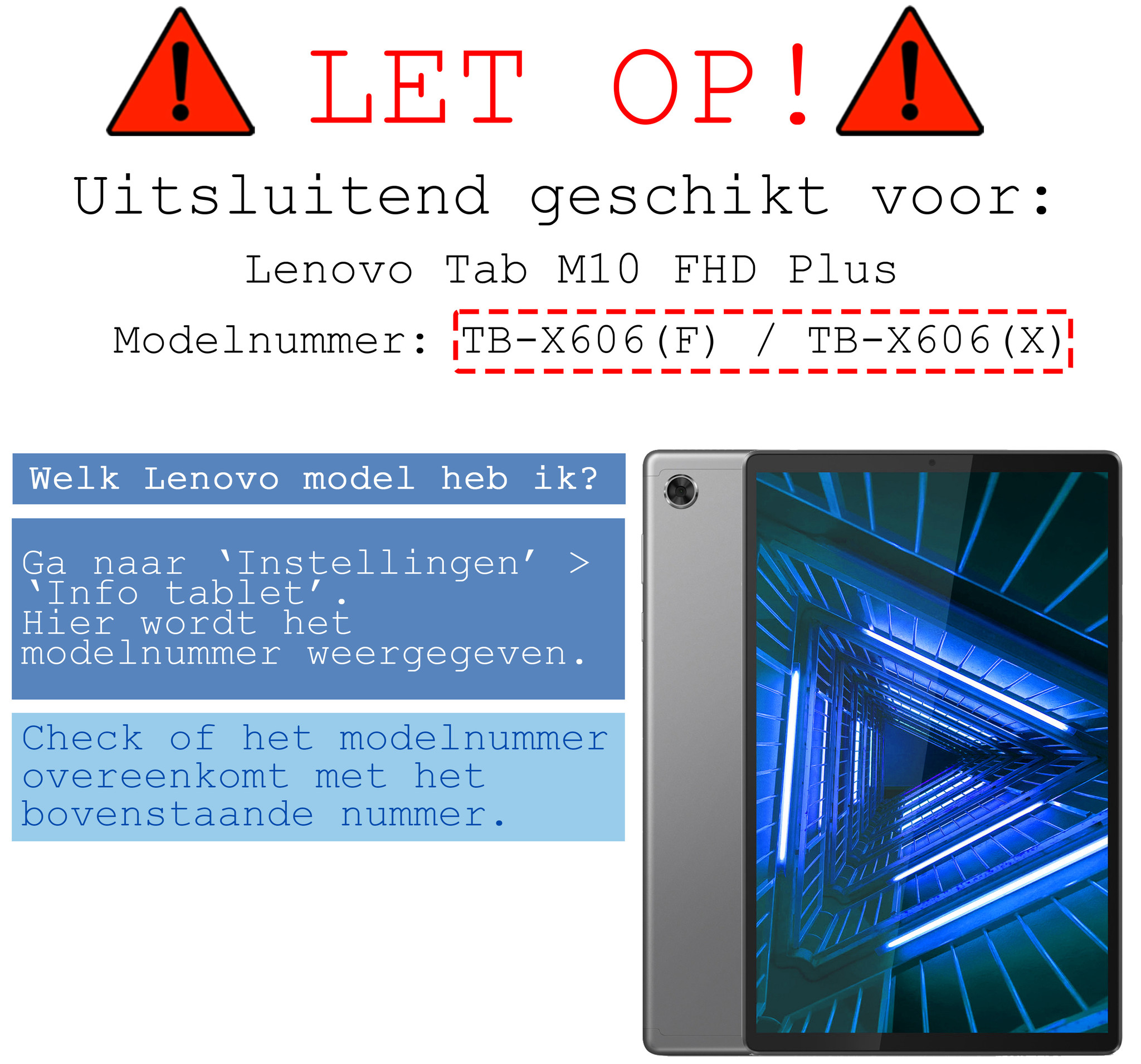 BASEY. Hoesje Geschikt voor Lenovo Tab M10 FHD Plus 2nd Gen Hoesje Kinder Hoes Shockproof Kinderhoes - Kindvriendelijk Hoesje Geschikt voor Lenovo Tab M10 FHD Plus (2e Gen) Hoes Kids Case - Blauw