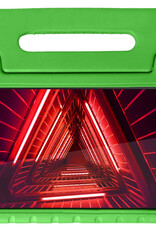 NoXx Hoesje Geschikt voor Lenovo Tab M10 FHD Plus 2nd Gen Hoesje Kinderhoes Shockproof Hoes Kids Case - Groen