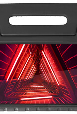 NoXx Hoesje Geschikt voor Lenovo Tab M10 FHD Plus 2nd Gen Hoesje Kinderhoes Shockproof Hoes Kids Case - Zwart