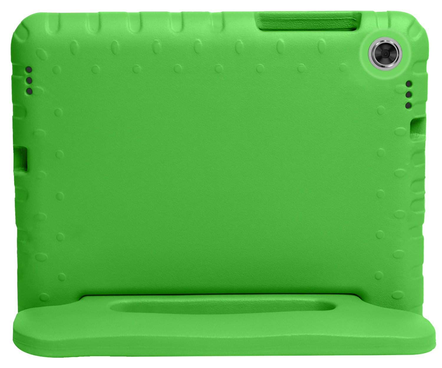 Nomfy Hoes Geschikt voor Lenovo Tab M10 FHD Plus 2nd Gen Hoes Bumper Kindvriendelijk Kids Case Kinderhoes - Hoesje Geschikt voor Lenovo Tab M10 FHD Plus (2e Gen) Hoesje Shockproof Cover Hoes - Groen