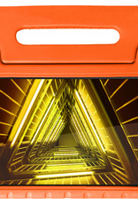 Nomfy Hoes Geschikt voor Lenovo Tab M10 FHD Plus 2nd Gen Hoes Bumper Kindvriendelijk Kids Case Kinderhoes - Hoesje Geschikt voor Lenovo Tab M10 FHD Plus (2e Gen) Hoesje Shockproof Cover Hoes - Oranje