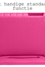BASEY. Hoesje Geschikt voor Lenovo Tab M10 FHD Plus 2nd Gen Hoesje Kinder Hoes Shockproof Kinderhoes Met Screenprotector - Kindvriendelijk Hoesje Geschikt voor Lenovo Tab M10 FHD Plus (2e Gen) Hoes Kids Case - Roze