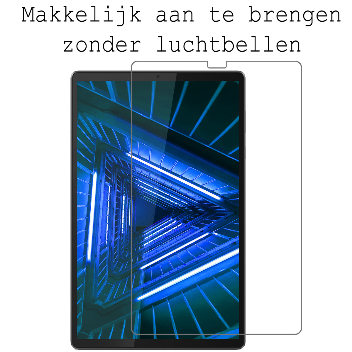 BASEY. Hoesje Geschikt voor Lenovo Tab M10 FHD Plus 2nd Gen Hoesje Kinder Hoes Shockproof Kinderhoes Met 2x Screenprotector - Kindvriendelijk Hoesje Geschikt voor Lenovo Tab M10 FHD Plus (2e Gen) Hoes Kids Case - Oranje
