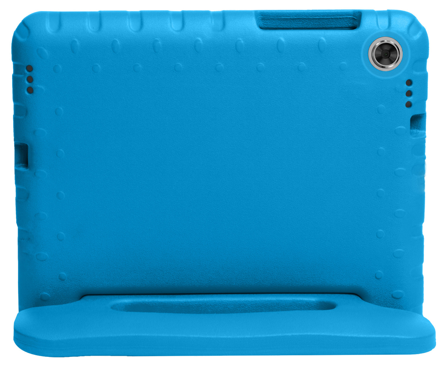 NoXx Hoesje Geschikt voor Lenovo Tab M10 FHD Plus 2nd Gen Hoesje Kinderhoes Shockproof Hoes Kids Case Met Screenprotector - Blauw