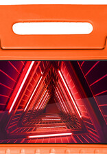 NoXx Hoesje Geschikt voor Lenovo Tab M10 FHD Plus 2nd Gen Hoesje Kinderhoes Shockproof Hoes Kids Case Met Screenprotector - Oranje