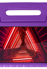 NoXx Hoesje Geschikt voor Lenovo Tab M10 FHD Plus 2nd Gen Hoesje Kinderhoes Shockproof Hoes Kids Case Met Screenprotector - Paars