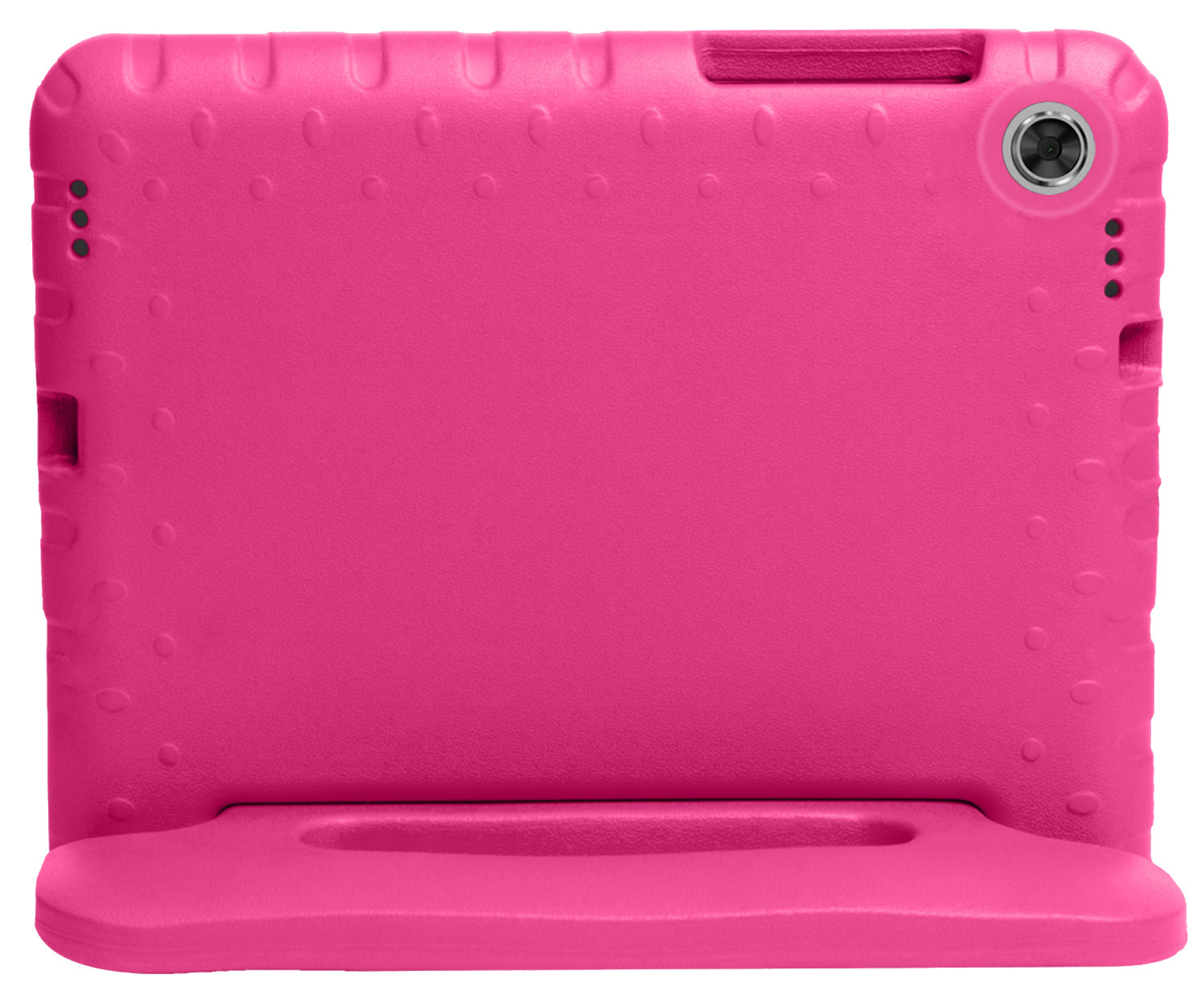 NoXx Hoesje Geschikt voor Lenovo Tab M10 FHD Plus 2nd Gen Hoesje Kinderhoes Shockproof Hoes Kids Case Met Screenprotector - Roze