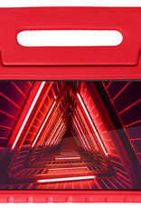 NoXx Hoesje Geschikt voor Lenovo Tab M10 FHD Plus 2nd Gen Hoesje Kinderhoes Shockproof Hoes Kids Case Met 2x Screenprotector - Rood